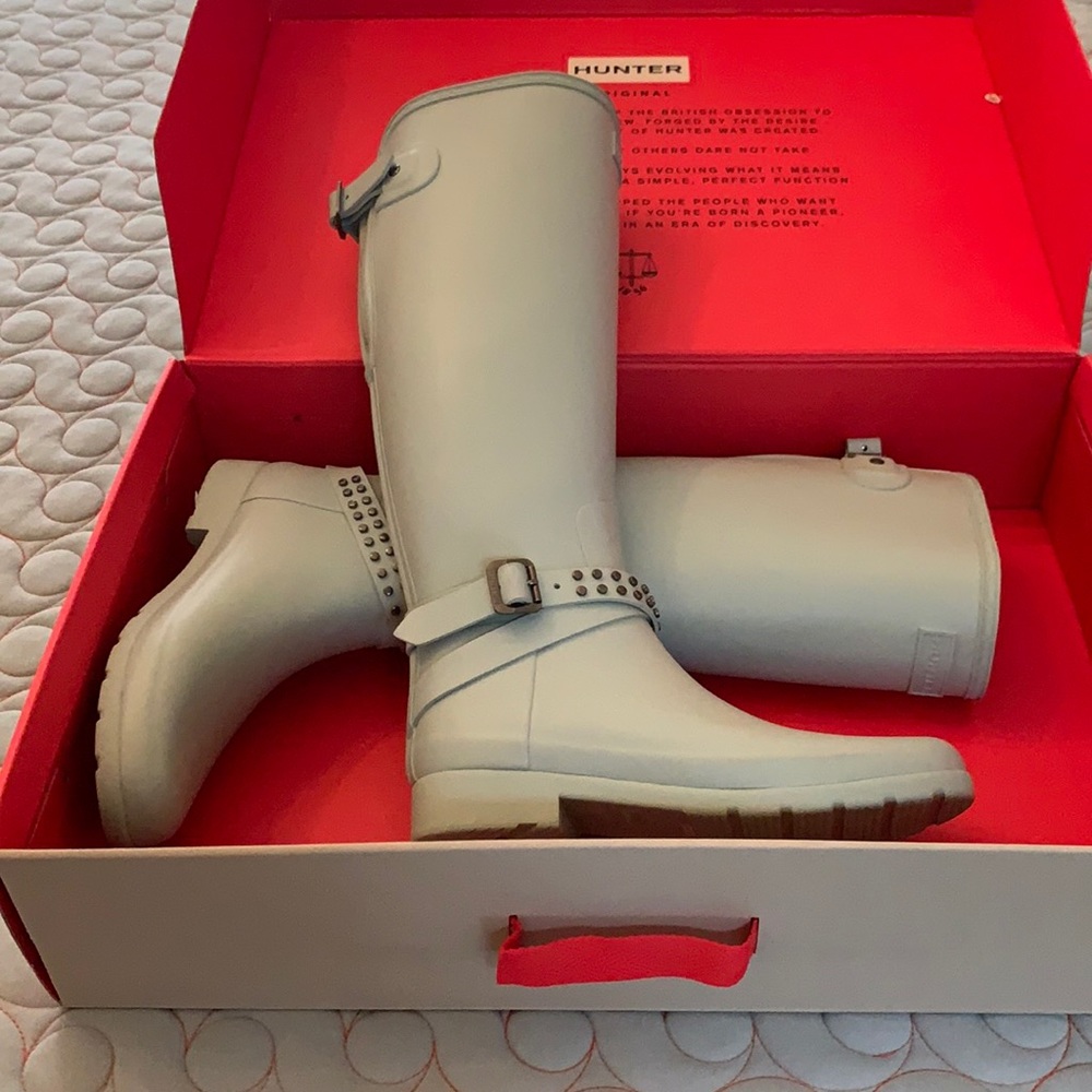 Hunter Tall Studded Boots, US 8